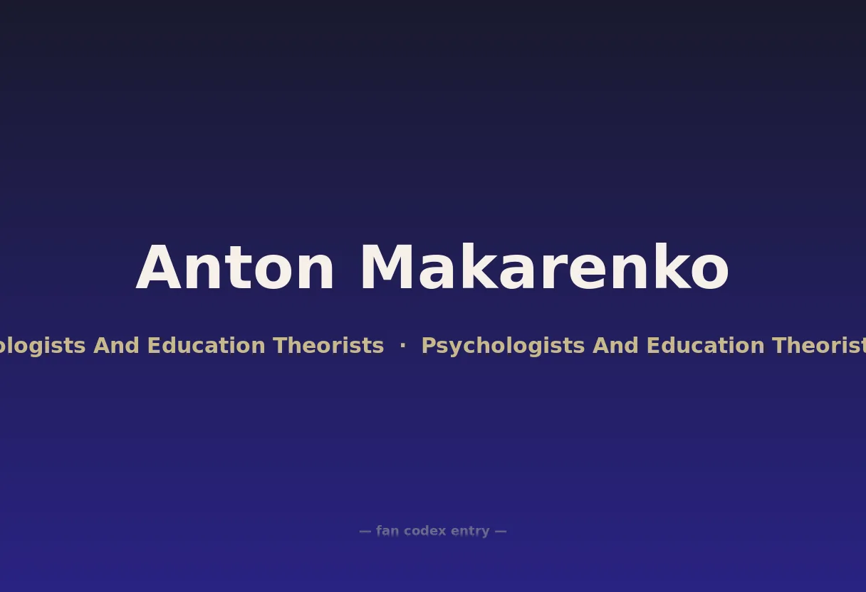 Anton Makarenko