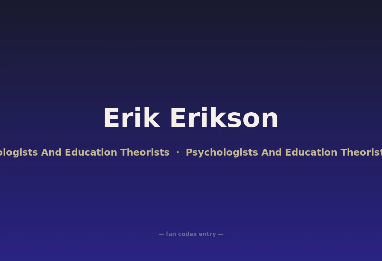 Erik Erikson